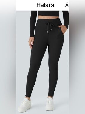 HALARA High-Rise Drawstring Joggers